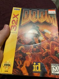 Doom 32X Brand New (Sega 32X, 1994) Factory Sealed