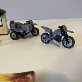 LEGO Indiana Jones: (7620) Motorcycle Chase Complete W/Instructions No Box