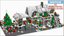 INSTRUCTIONS ONLY!! Expert City Lego Custom BIG HOLIDAY CHRISTMAS HOTEL