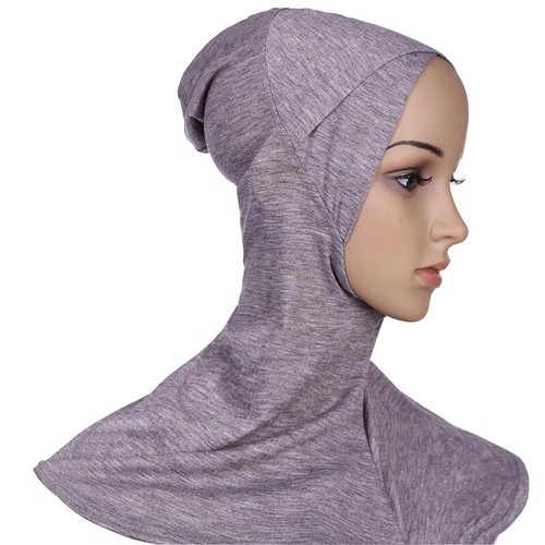 Damen Islamische Muslim Hijab Kopftuch Schlauch Khimar Kopfbedeckung Schal Hüte
