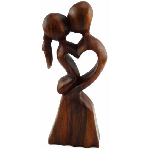 Holz Figur Skulptur Abstrakt Holzfigur Afrika Asia Handarbeit Deko Hochzeit