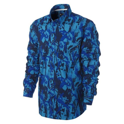 NWT Nike Men/'s SB Killingsworth Stretch Lizard Camo Long sleeve Shirt Sz L