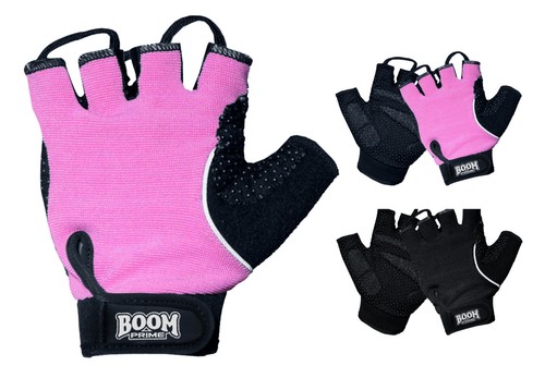 Ladies Pink Weight Lifting Gloves Gel Padded Gym Workout Training Wrist Support