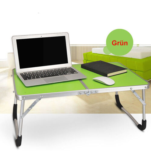 Faltbar Laptoptisch Notebook Tisch Sofa Bett Computer Schreibtisch Grün LY-09 DE