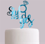 /'She said yes/' Engaged Wedding Celebration Cake Topper Choose your colour!