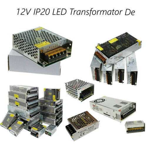 LED Netzteil DC12V Trafo Schaltnetzteil Adapter Power Supply LED Strip