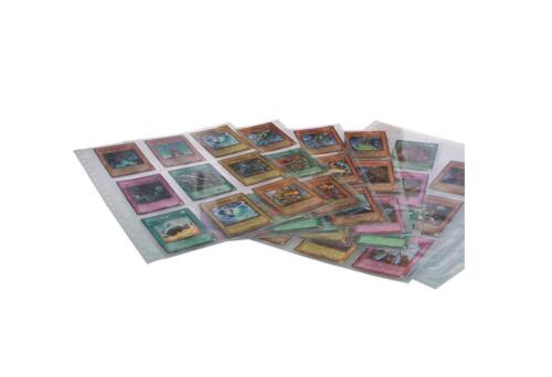 50 sammelhüllen prospectus enveloppes a4 120my 9 compartiments 90x67 mm pour Pokemon Star Wars