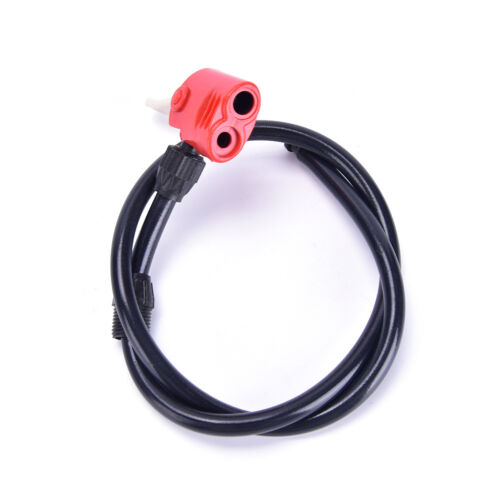 Bike Tyre Hand Air Pump Inflator Replacement Hose Tube Rubber Bicycle Access rm