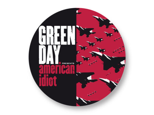 Pin Button Badge Ø25mm 1" Logo Symbol Green Day Punk Rock US Groupe Band