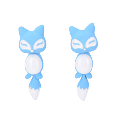 Wondeful Animal Cute Fox Ear Stud Earrings For Women Jewelry Gifts/_vi