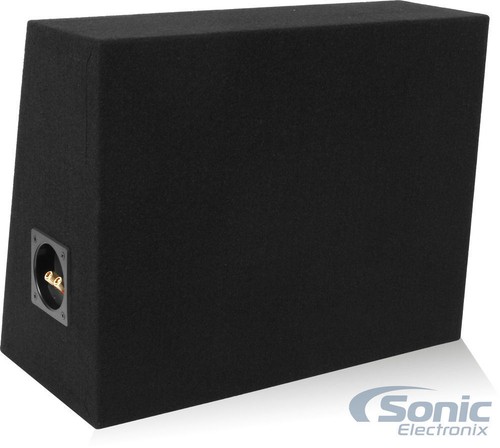 Belva 1TRUCK12 Single 12/" Sealed Car Audio Subwoofers Sub Box Enclosure 2 New