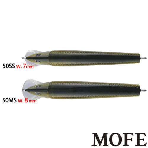 50 mm  various colors Native trout sinking minnow Supremo Mofe 50MS 6 g