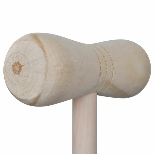 4 Player Wooden Croquet Set Beach Kids Toys Adult Fun Outdoor Garden Games Toy