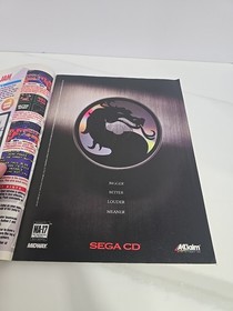 Sega Visions Magazine Vol. 1 No. 18 April/May 1994 32-Bit Genesis NBA Sonic Sega