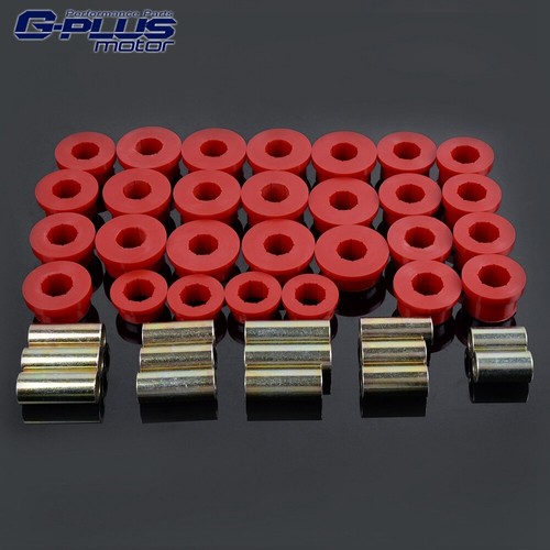 Red For Lexus SC300 /& SC400 1992-1996 Rear Upper /& Lower Control Arm Bushing Kit