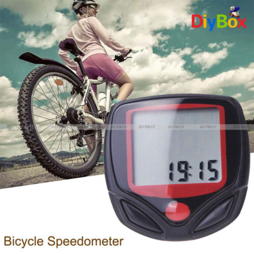 Bike Bicycle Cycling LCD Computer Odometer Speed Speedometer Waterproof