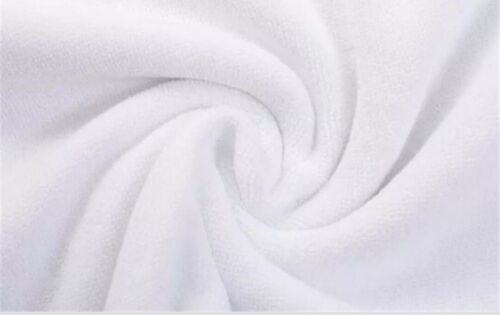 Gym//Spa Bath Towels Pack of 6 White 22/"X44/" 100/% Cotton 7 lb Economy Hotel