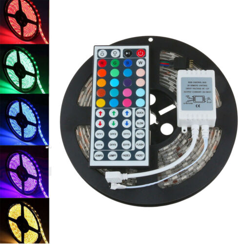 RGB 5050 SMD LED Stripe Streifen Lichtband WiFi Alexa APP Controller Trafo 5//10M