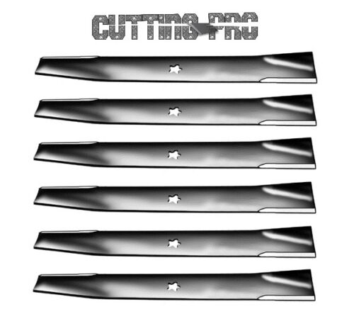 6-Pack Heavy Duty Mower Blades Replaces AYP 134149 for 42" deck 