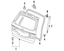 2005-2008 HONDA ODYSSEY VAN 74820-SHJ-A01 GENUINE OEM SUPPORT CYLINDER TAILGATE