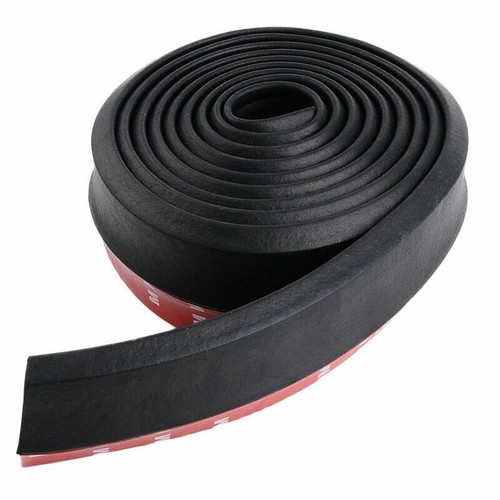 100/" Rubber Splitter Lip Skirt Protector Car Front Bumper Spoiler Side Chin Lip
