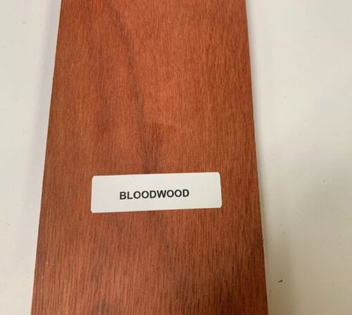 3/8" x 2" x 12" Beautiful Bloodwood Thin Stock Lumber Boards Wood Crafts 