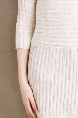 Details about / Anthropologie Ribbed Sweater Tunic Size L