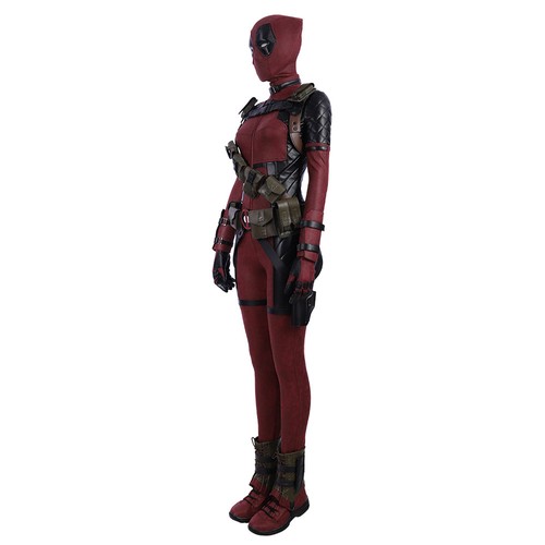 Lady Deadpool Costume Costume X-Man Superhero Tights Suit Halloween Customize