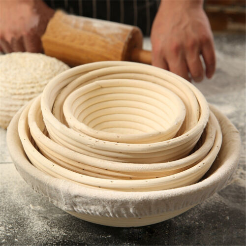 Hot Bread Banneton Brotform Dough Basket Rising Multi-Size Rattan Bread Proofing