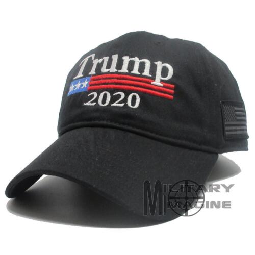 Trump Black Cap USA Drapeau Côté Keep America Great Maga Hat président 2020