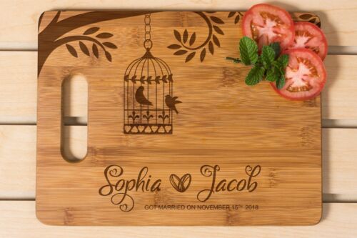 Wedding Gift for couple Kitchen decor,cute love bird board,wooden engrave