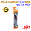 Atlas Chooty Gel Pens New Ballpoint High Quality Pens Pack with 3 Colors in One