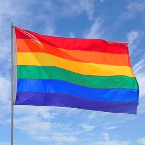 150*90 CM Polyester LGBT Polyester Flag Rainbow Flag Gay Pride Peace 5*3 FT 