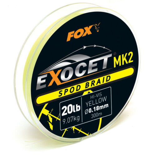 Carp Fishing Fox Exocet Spod /& Marker Braid