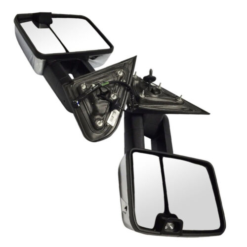 For Silverado Sierra 2014-2018 Tow Mirror Power Heated Clearance+Backup Light
