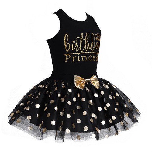 Baby Kids Girls Birthday Princess Clothes Outfit Tutu Skirt Dress+Top Party Set