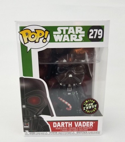 POP Star Wars Funko Darth Vader #279 CHASE EDITION GLOW IN THE DARK Holiday