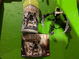Lego Bionicle Vahki Rorzakh (8618). With Manual and Container.