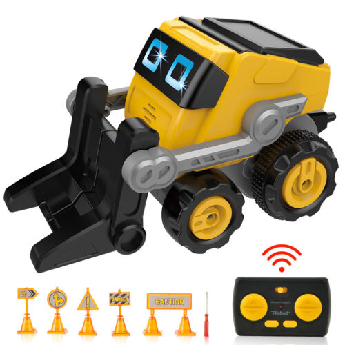 RC Robot Toy Smart Remote Control Intelligent Engineering Vehicle Kid Gifts