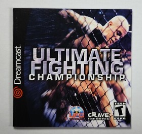 Ultimate Fighting Championship (Sega Dreamcast, 2000) - CIB - Tested