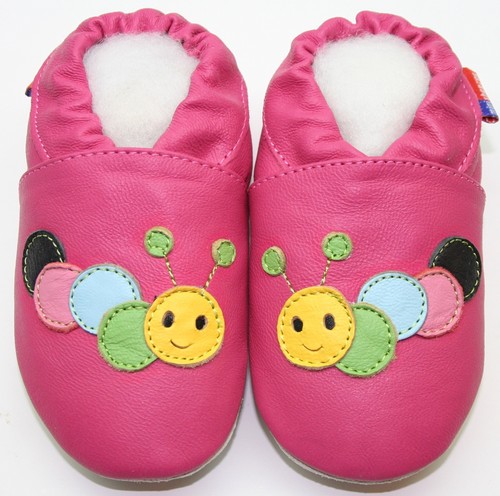 24-36 Monate US 9-10 MINISHOEZOO Hausschuhe Weich Ledersohle Baby Jungen Mädchen