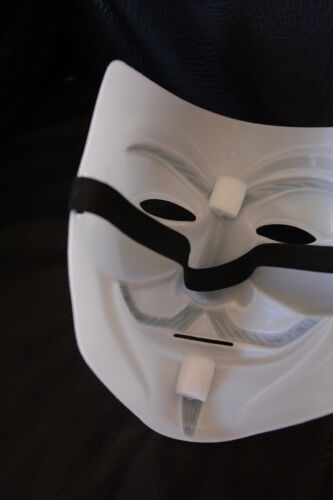 Maske VENDETTA 5 Stück Masken Mask Guy Fawkes Maske Anonymous Occupy NEU 