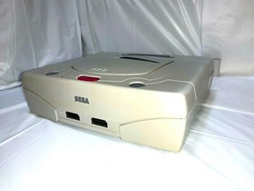 Sega Saturn WHITE Console Tested System HST-3220 JAPAN "NTSC-J" clean up inside