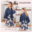 Women Satin Lace Sleepwear Bath Robe Pyjama Night Gown Nightdress Sleepwear New