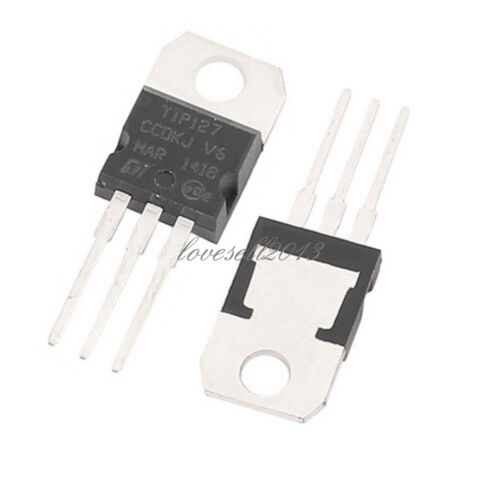 5 Pcs TIP127 TO-220 100V 5A Transistor Complementary PNP IC TIP127