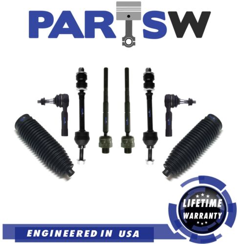 Mitsubishi Ram Tie Rods Bellow Boots Sway Bar 8 Pc Suspension Kit for Dodge 