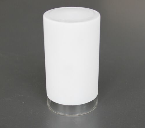 Glass Lampshade Replacement Glass Cylinder White Matt Hole Dimension Ø 30mm 