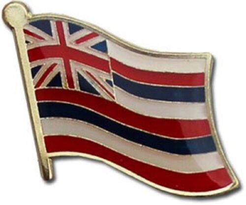 Wholesale Pack of 12 State of Hawaii Flag Bike Hat Cap lapel Pin 