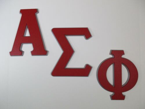 Breting Designs Greek Letters Alpha Sigma Phi Dorm Room Shelf Office Door Décor