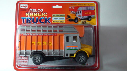 Indian Classic Collectable Toy Vehicle Models Tata Public Truck Scale Model Toys